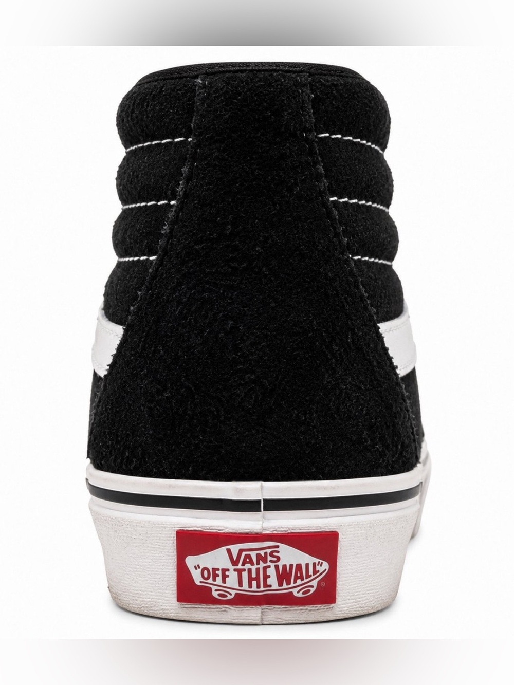 Vans Black and White High-Top Skate Sneakers - Picture 2 of 3